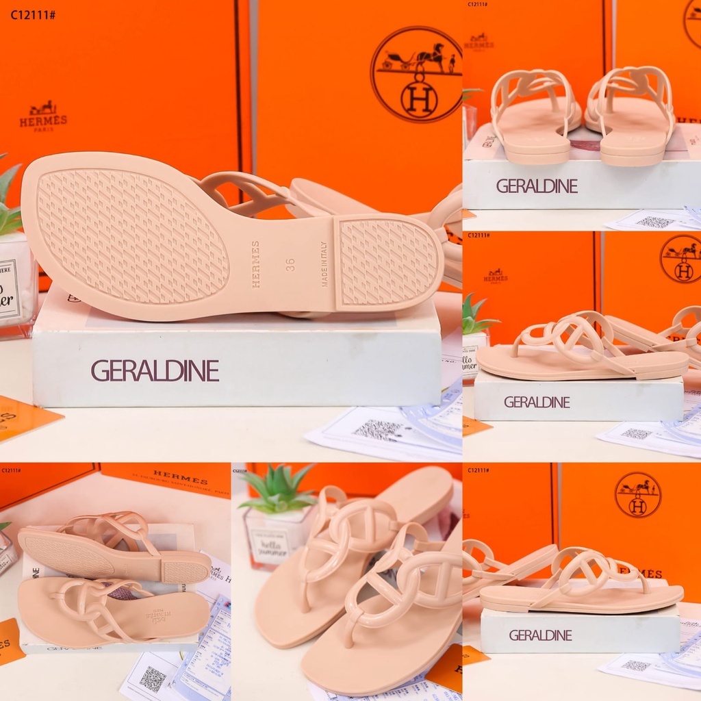 Egerie Sandal in Waterproof TPU with Chaine d'Ancre Motif C12111