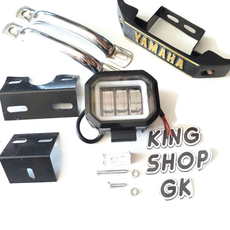 paket lampu led kumisan begel mini style bandungan rxking rx king