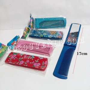 SOVENIR SOFENIR Sisir Lipat + Cermin / Souvenir Pernikahan / Souvenir sisir