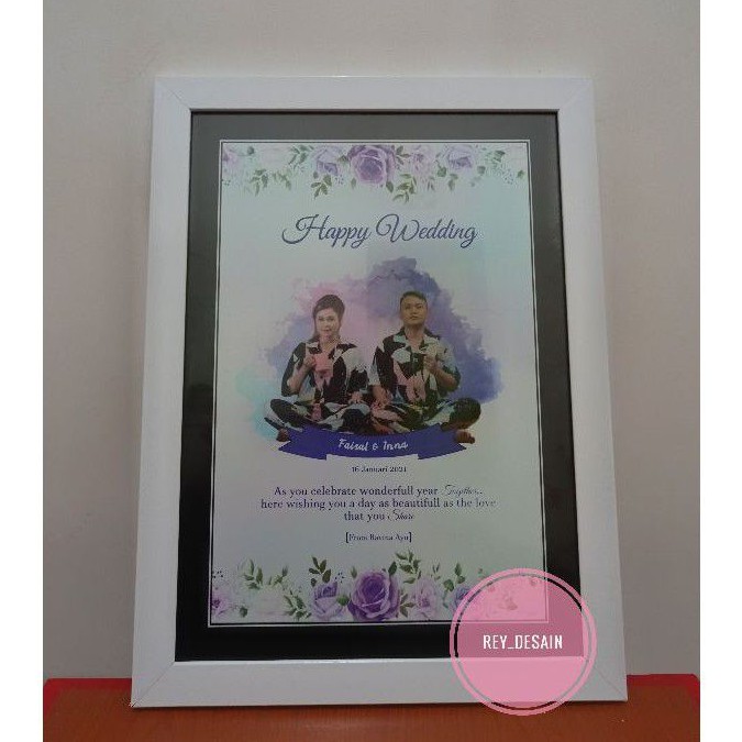 

Kado Pernikahan / Wisuda / Ulang Tahun Watercolor