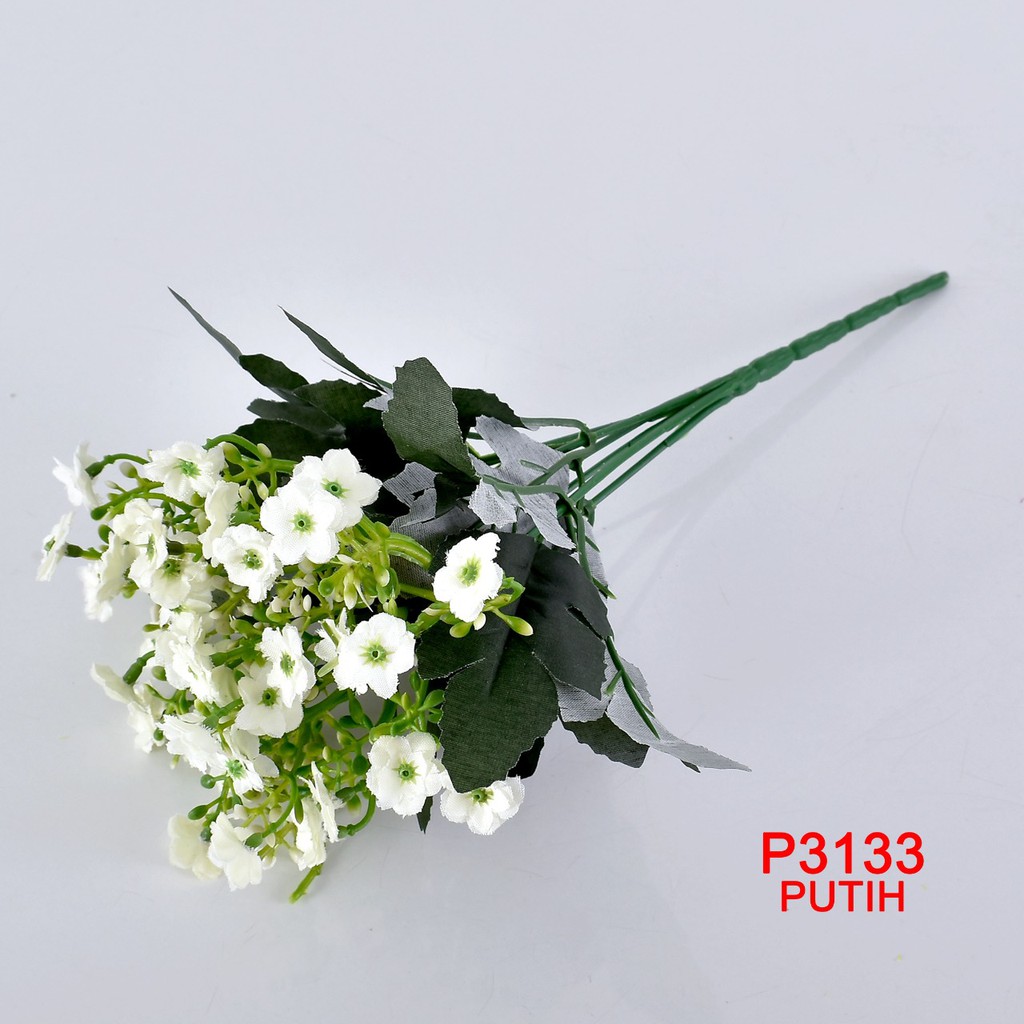COD / TM99 BUNGA BUKET BUNGA ARTIFICIAL ROSE BUNGA PALSU IMPORT DEKORASI RUMAH / PESTA P3133-4