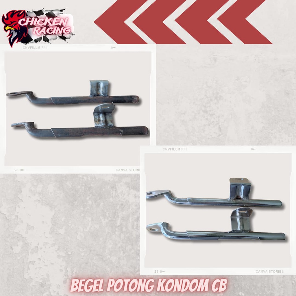 BEHEL BEGEL POTONG CONDOM panjang pendek CB