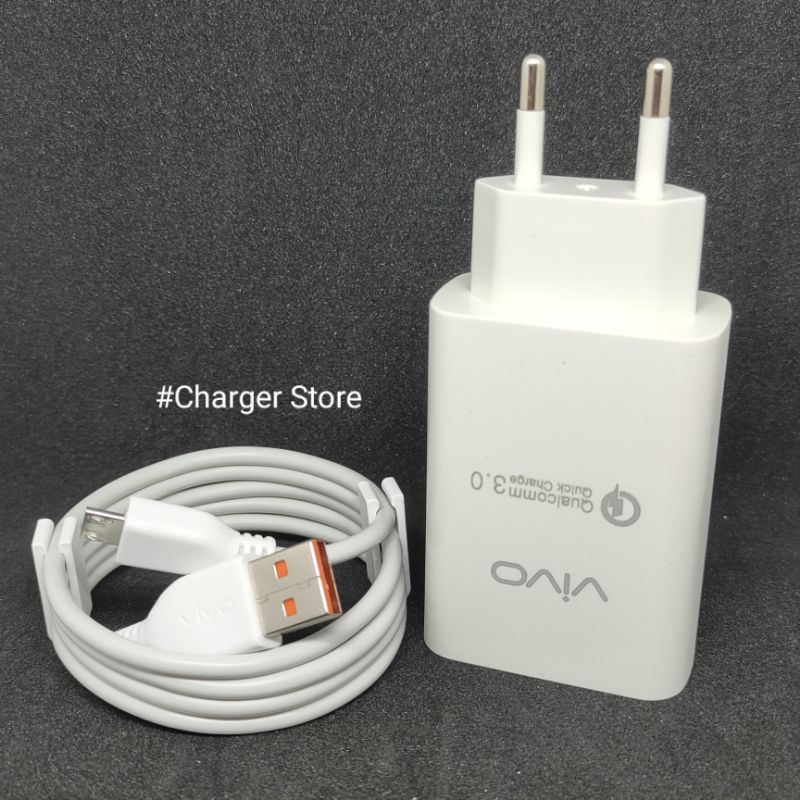 Charger Vivo Y20 Y20S Y20i Y91C Y81 V15 V9 Micro USB ORIGINAL 100% FAST CHARGING