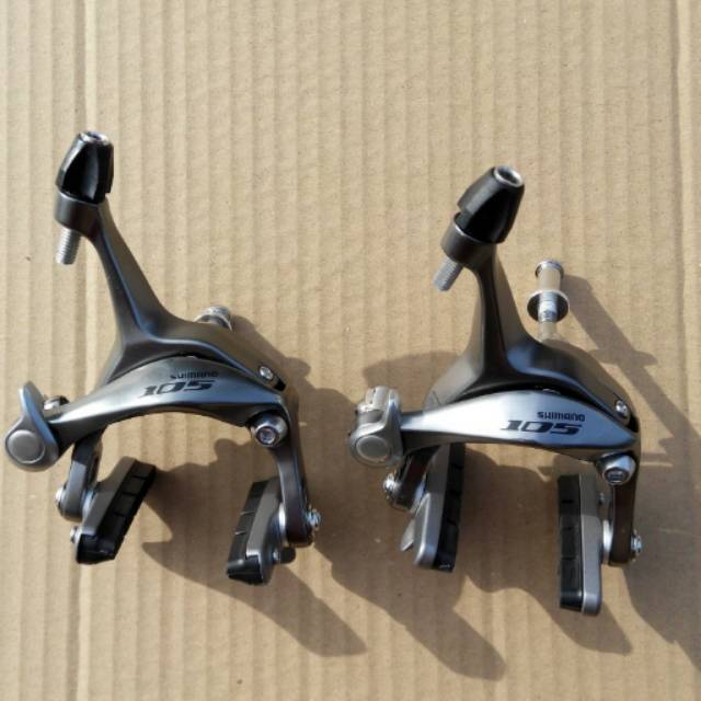 U-brake Road Bike Shimano BR5700 Japan New 105. Harga Sepasang. Silver.