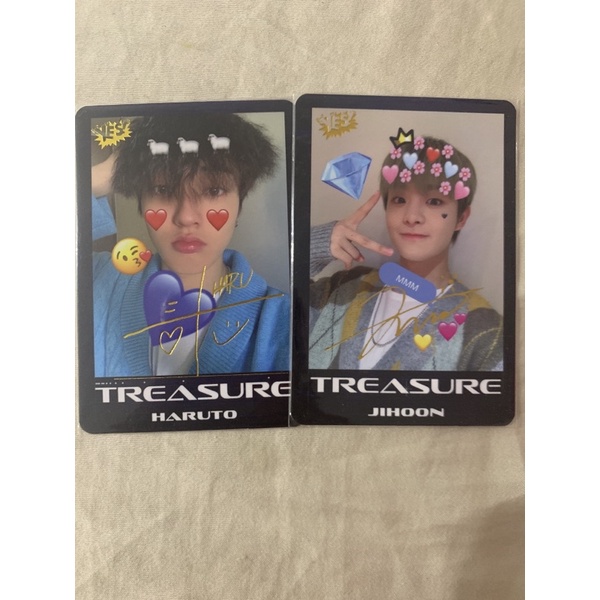 photocard treasure yes hk hongkong, yes hk photocard treasure