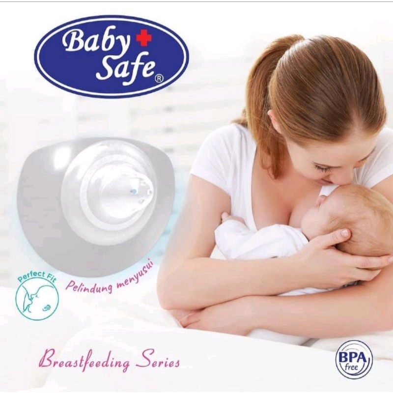 BabySafe Breast nipple Shield (2pcs) BPM04 / Pelindung puting