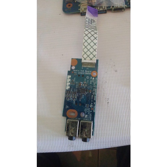 Board panel audio laptop samsung Np355 Np355V4X