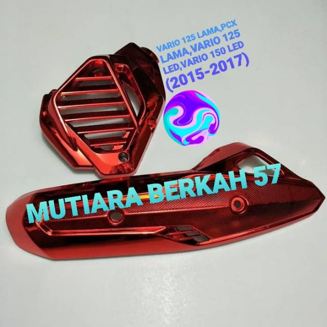 Variasi Paket Cover Knalpot-Radiator Vario 125 Old,PCX LAMA Termurah