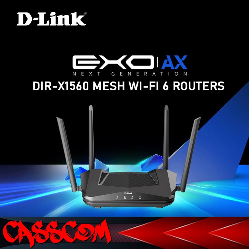 D-Link WiFi 6 Router EXO AX AX1500 DIR-X1560