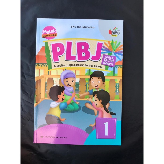 

❤BISA COD❤ BUKU PLBJ K13 kelas 1 SD/MI