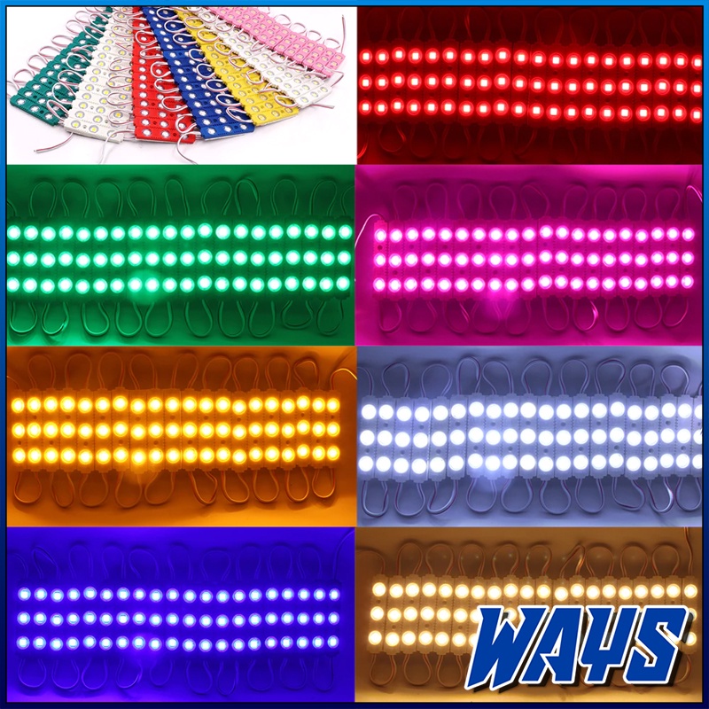 [L279] Lampu LED Strip Modul Variasi Interior Rumah Backlight Huruf Neon Box Kolong Mobil Motor 12V