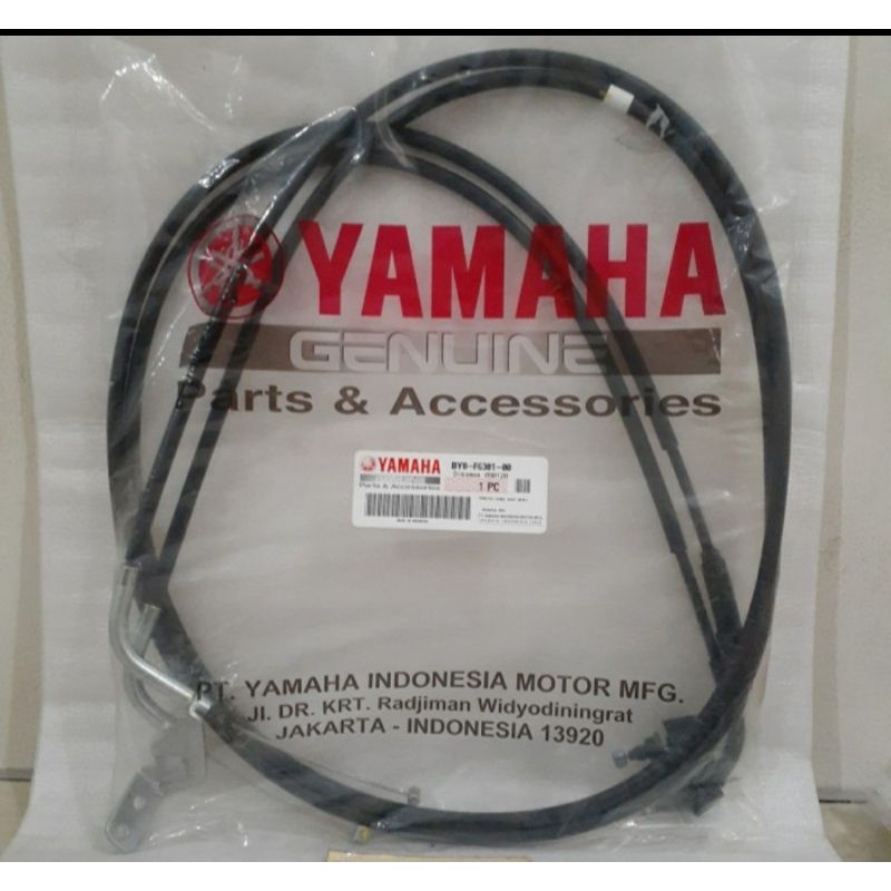 TALI KABEL GAS XRIDE X RIDE 125 ASLI ORI YAMAHA BY8 F6301 00