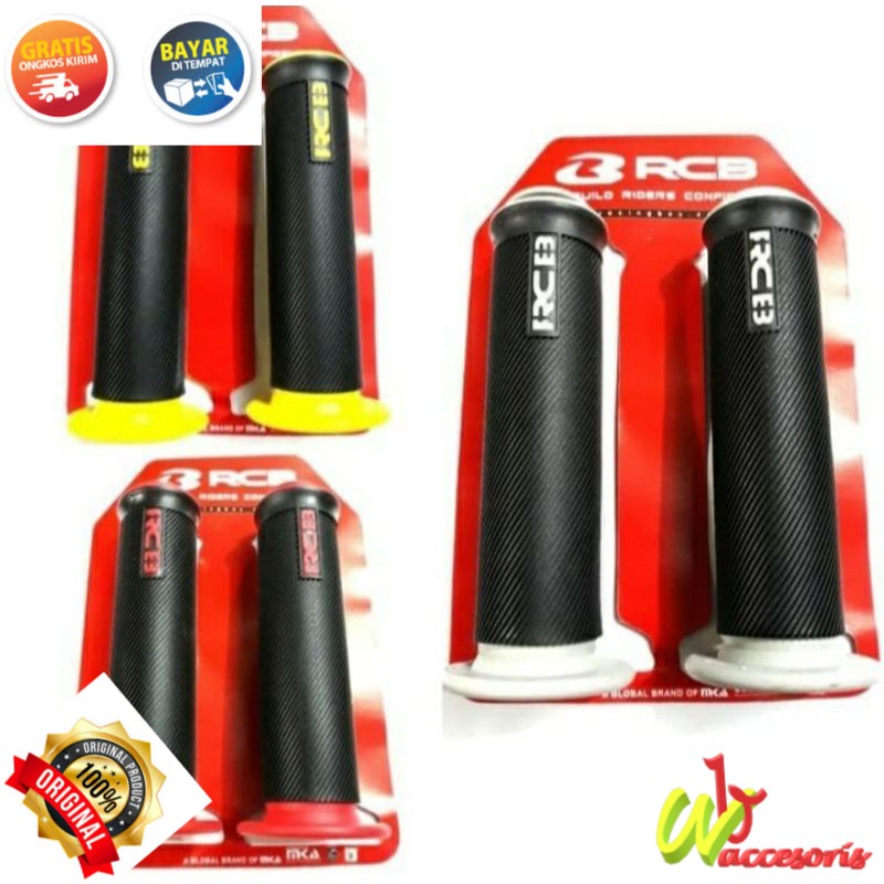 Handgrip Karet Stang RCB Motor Nmax Aerox Xmax Beat Vario Dll