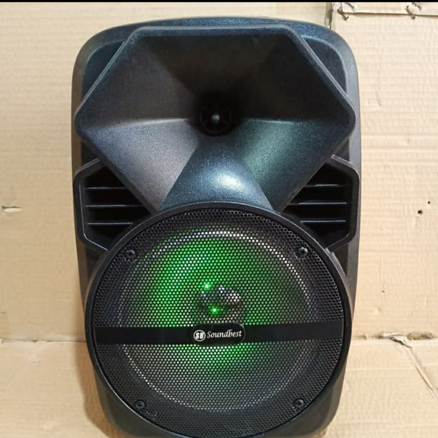 Speaker aktif wireless soundbest ft8 /ft 8 bluetooth original mic pp