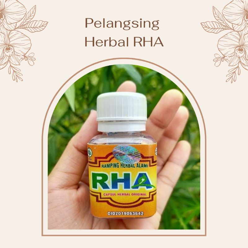 RHA Pelangsing Herbal Obat Diet Super Ampuh Original