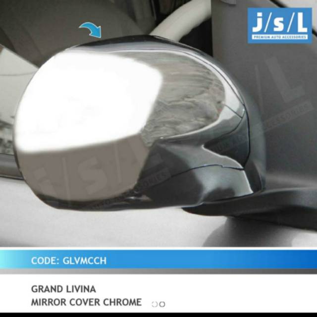 Cover spion grand Livina/ mirror cover chrome jsl