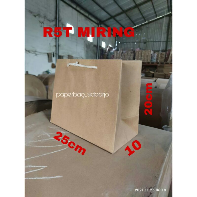 

R5T MIRING COKLAT [25X20X10] untuk kosmetik