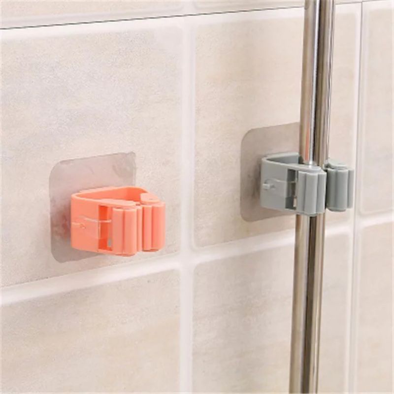 Holder Gantungan Sapu   / Penjepit Gantungan Sapu Pel Di Dinding Mop Holder Moop Broom Holder
