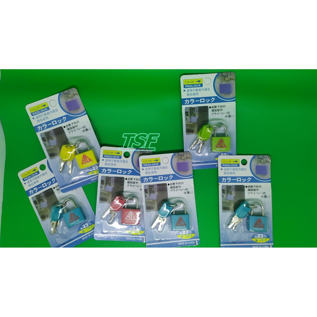Gembok Travel Warna 23mm Kyzuku Padlock