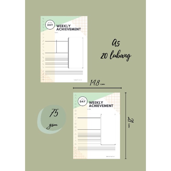 

Isi Binder A5