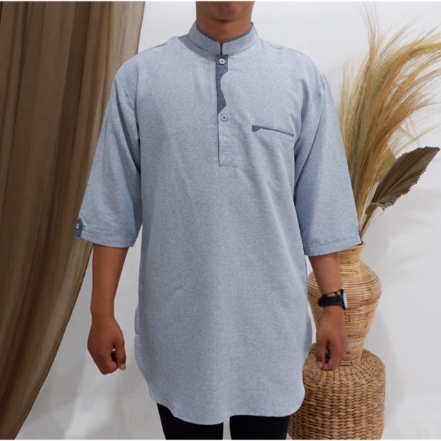 Kurta 3/4 Biru Misty