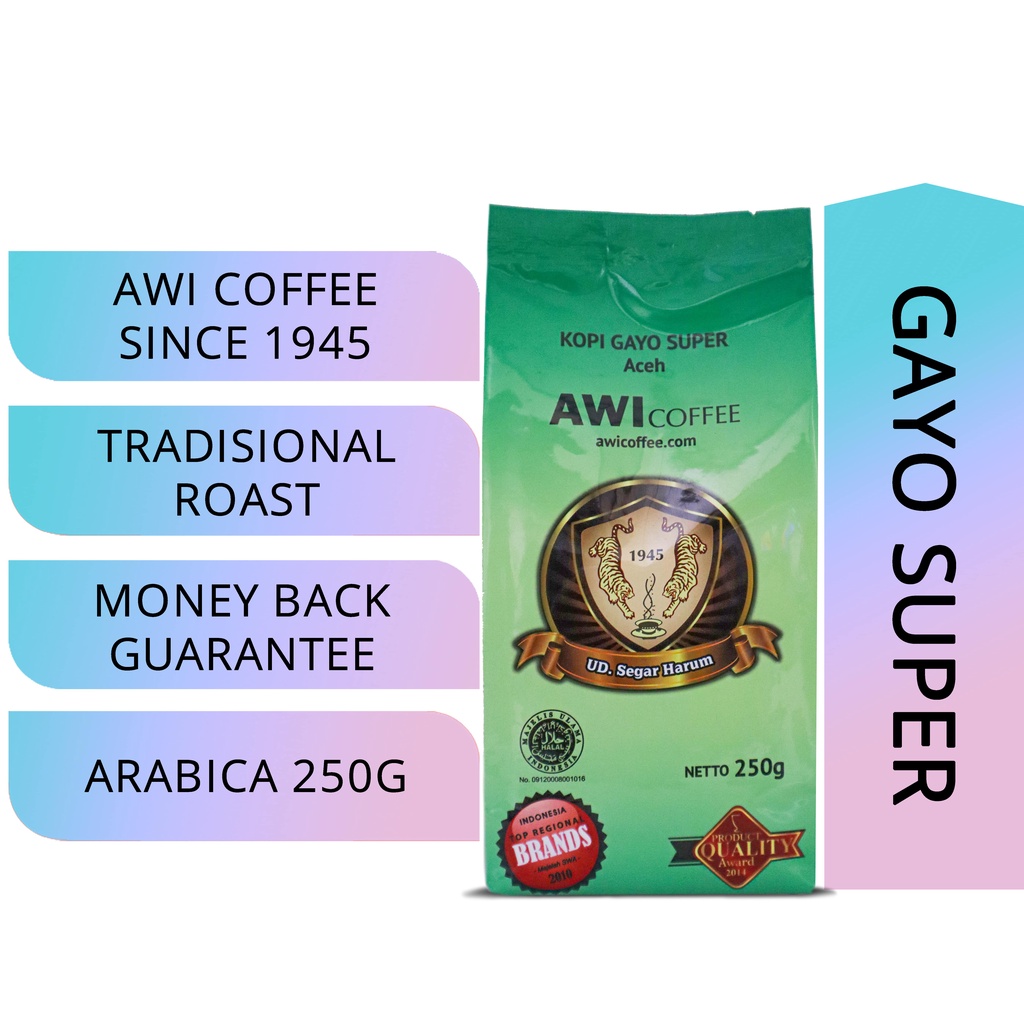 

KOPI SIDIKALANG | Kopi Gayo Super 250 gr | Kopi Susu Kekinian | Kopi | Es kopi Susu | AWI COFFEE