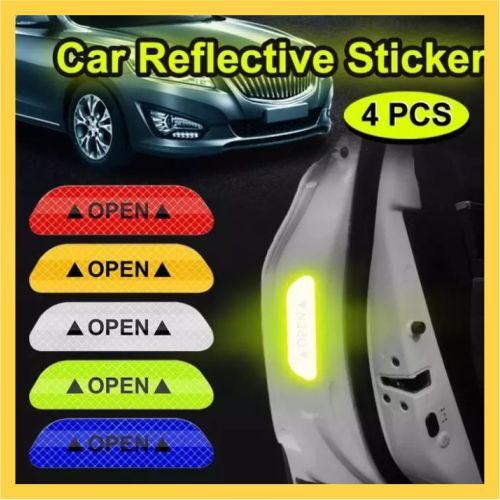 Sticker Reflektor Pintu Mobil / Sticker Reflector Mobil