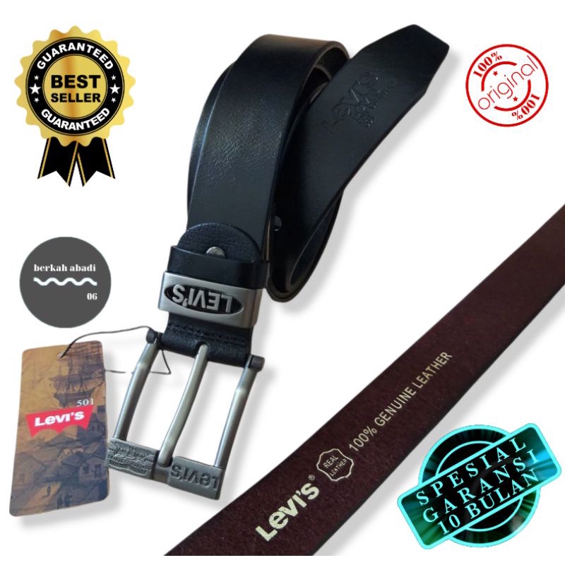 Gesper Asli kulit/IKAT PINGGANG  Pria 100% premium