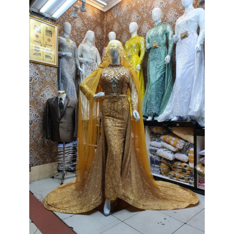 Baju Kebaya pengantin /kebaya full payet /kebaya modern