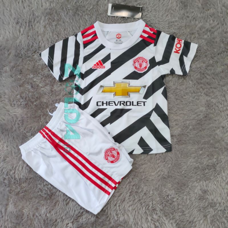 JERSEY BOLA GRADE ORI MU KIDS 3RD OFFICIAL  2020 2021