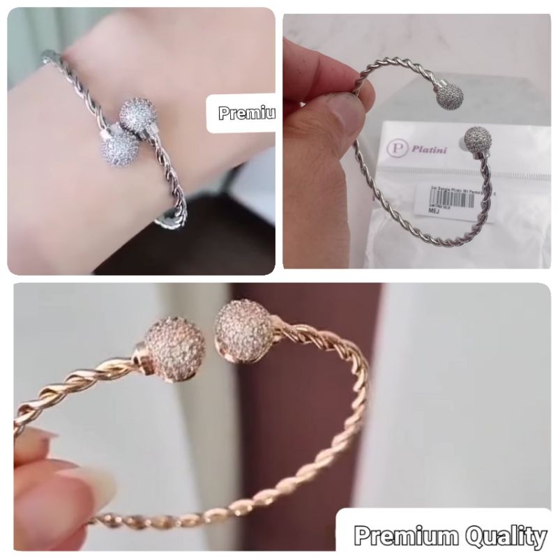 Gelang premium Quality Lapis emas Gelang 02 Anti Karat Anti Alergi Bracelet Premium Quality