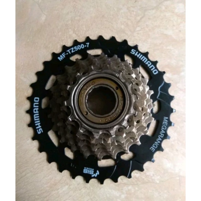 SPROKET SPROCKET SHIMANO 7 SPEED MEGARANGE