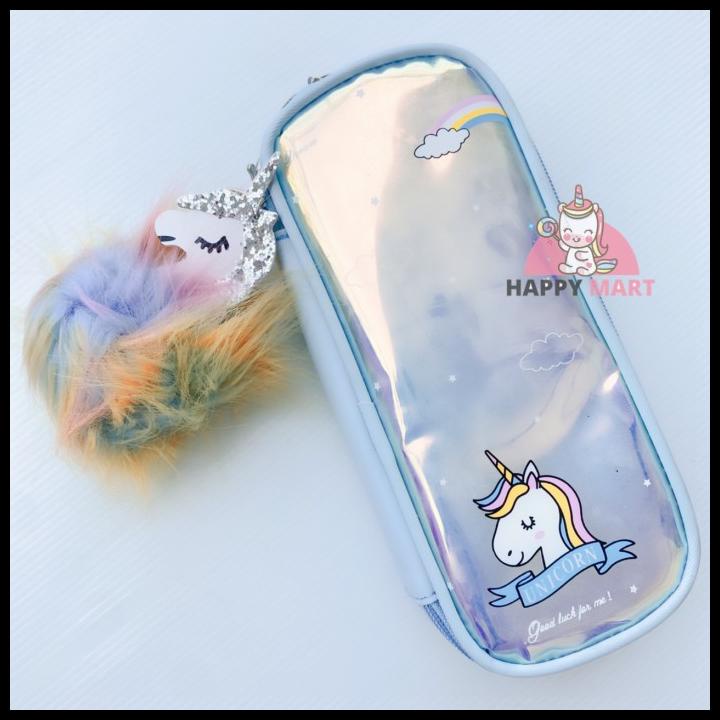 

Daisydooo | Kotak Pensil Unicorn Hologram + Chain