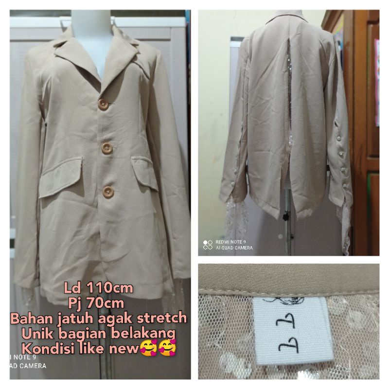 long coat/blazer coat