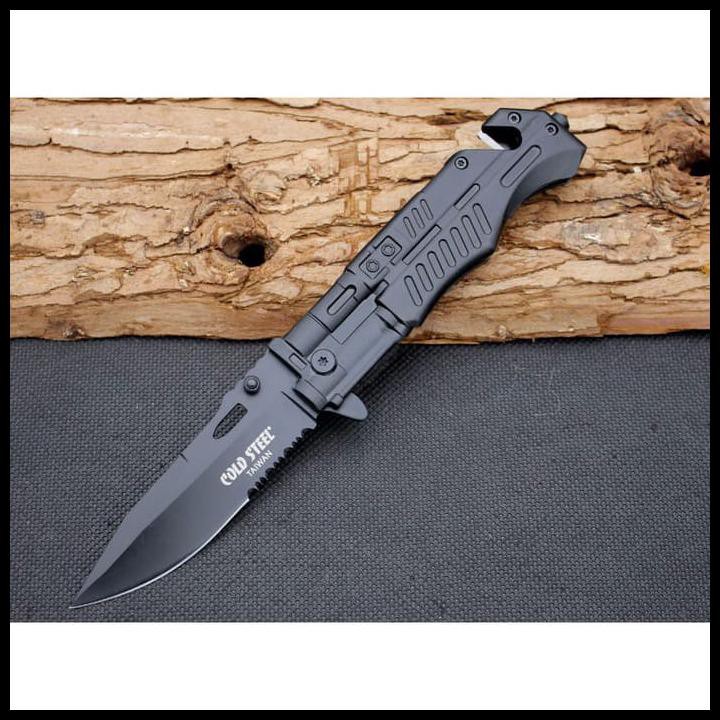 Pisau Lipat Cold Steel - Hitam