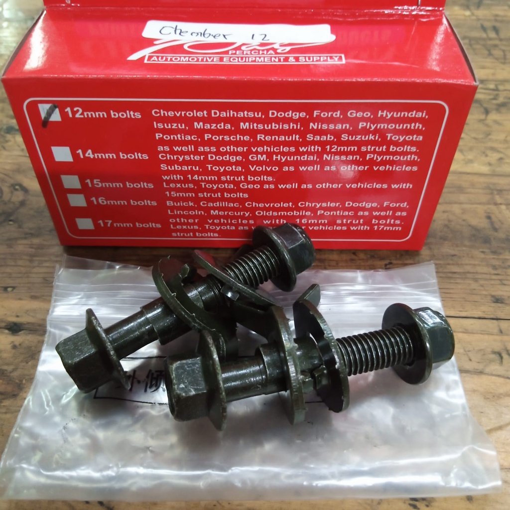 Baut Chamber spooring 12mm baut chamber spooring Baut Mur Chamber