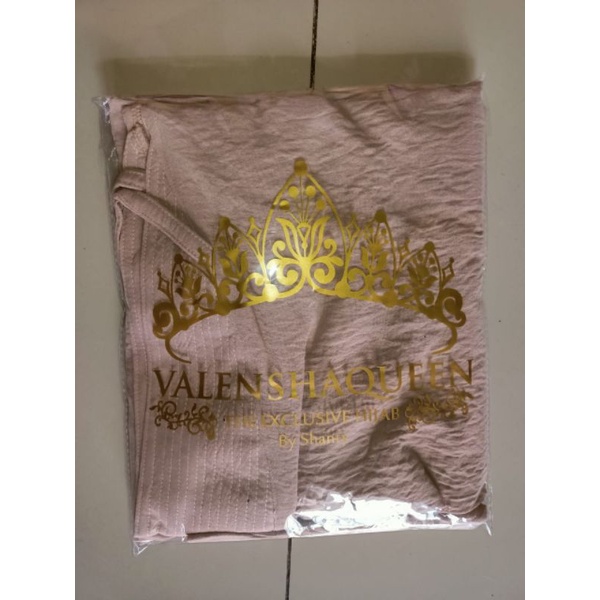 KHIMAR TALI CLARA XL ORIGINAL VALENSHA QUEEN-Coksu cream