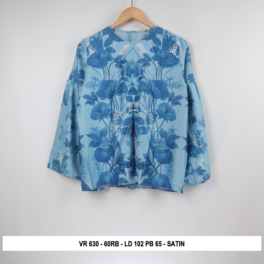 Thrift Blouse Vintage | Kode V4-VR 630