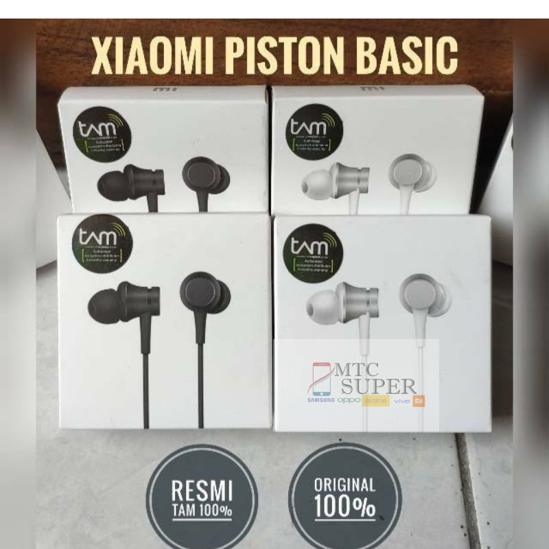 headset xiaomi earphone basic original 100%