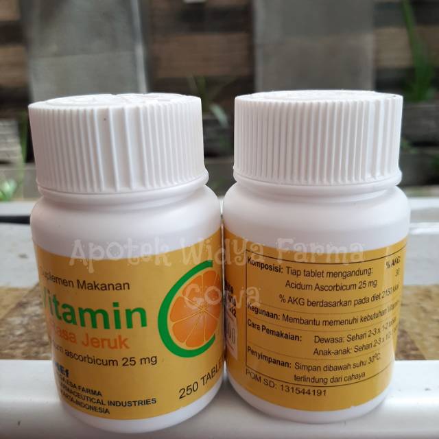 Vitamin C isi 250 tablet