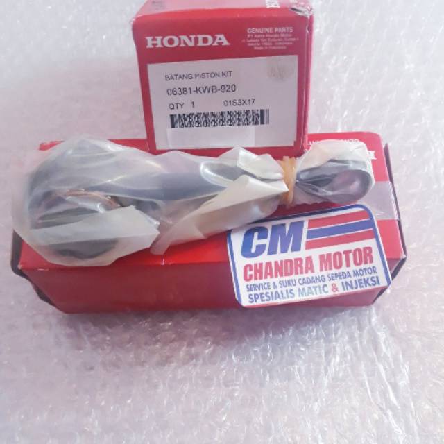 stang piston seher blade 110 karbu lama revo absolute 06381-KWB-920 Original HONDA AHM