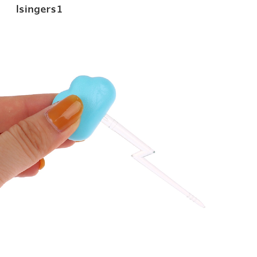 (lsingers1) 6 / 20pcs Garpu Buah / Kue / Dessert Mini Motif Kartun Untuk Anak