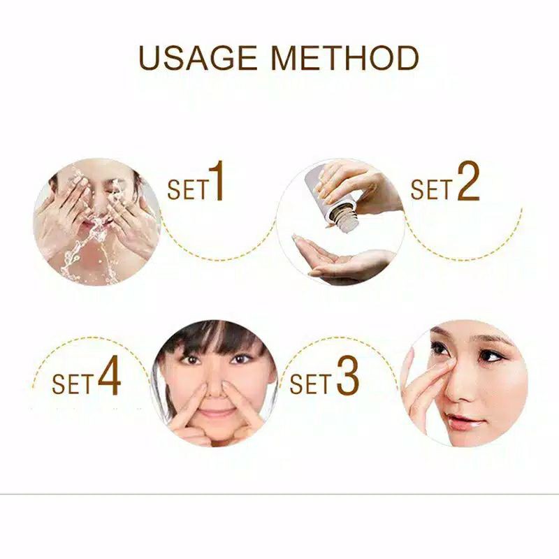 Minyak essense pemancung hidung alami permanent / glamour nose massage oil toofme