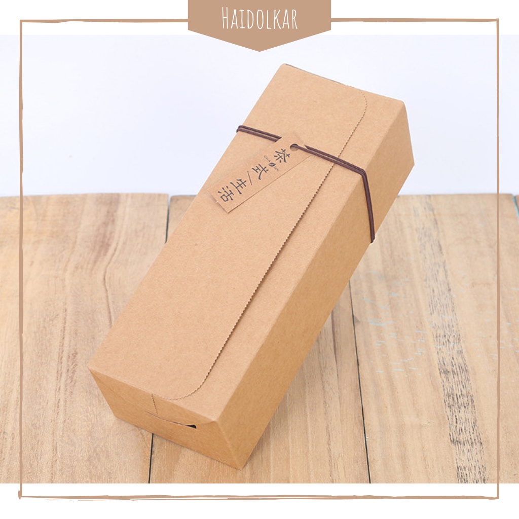 

kotak craft kotak kemasan polos box cookies 22,5 cm box kado kotak souvenir