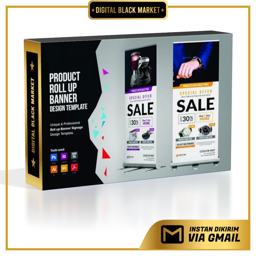 Corporate Roll Up Banner Pack - Photoshop