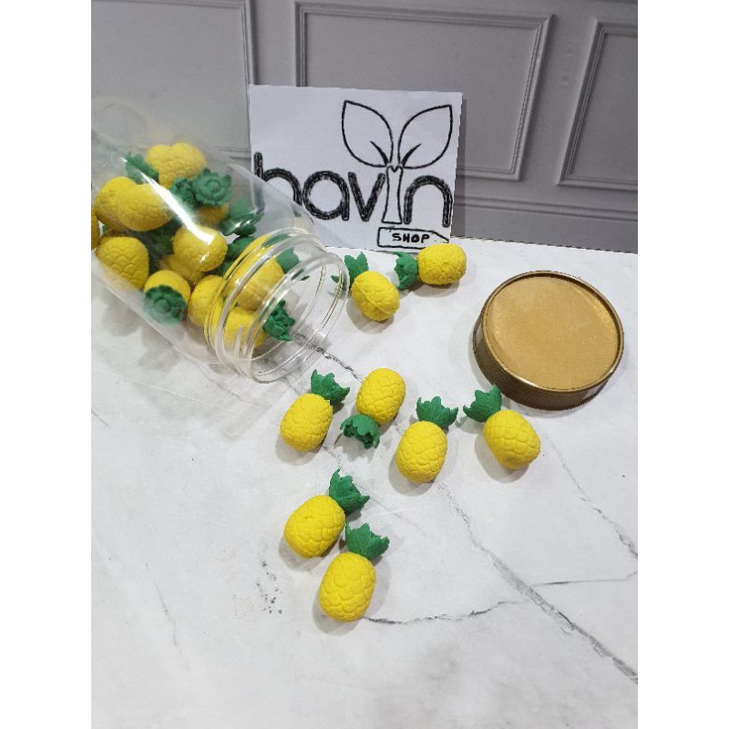 Stip/hapusan/penghapus murah lucu dalam TOPLES-NANAS