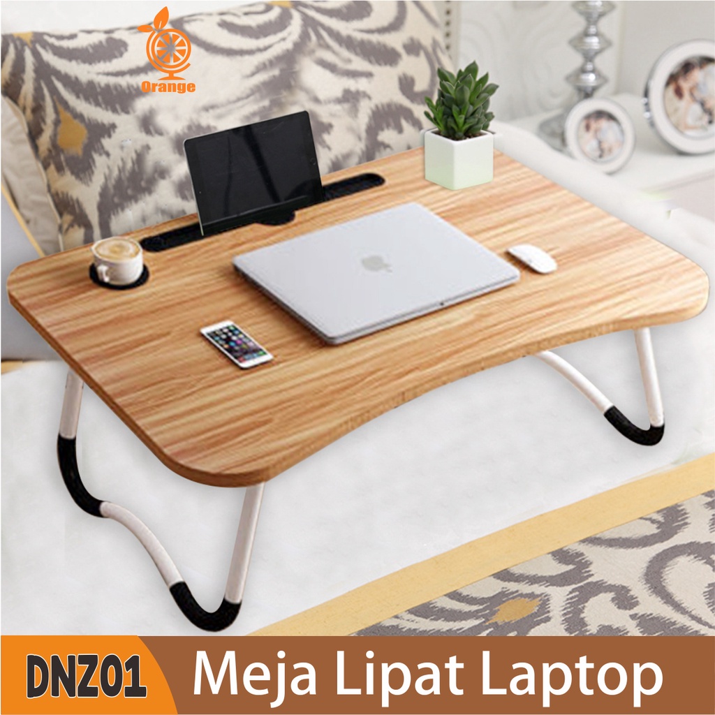 Meja Laptop Lipat Anak Polos Meja Laptop Portable Multifungsi Meja Belajar Lipat Serbaguna GOSHOP88