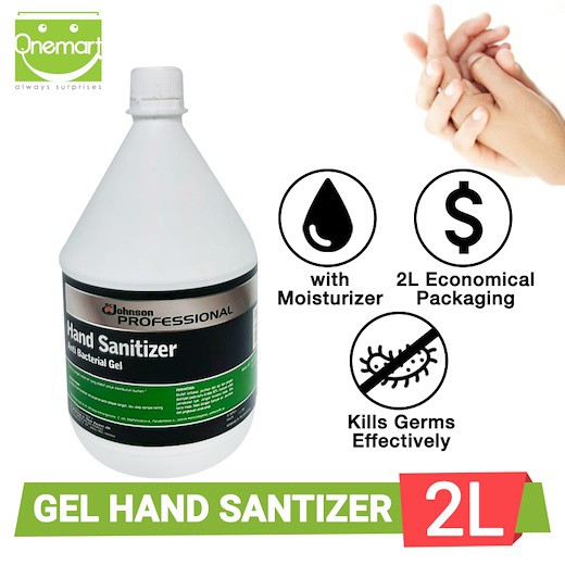 SC Jhonson Hand Sanitizer Gel 2 liter