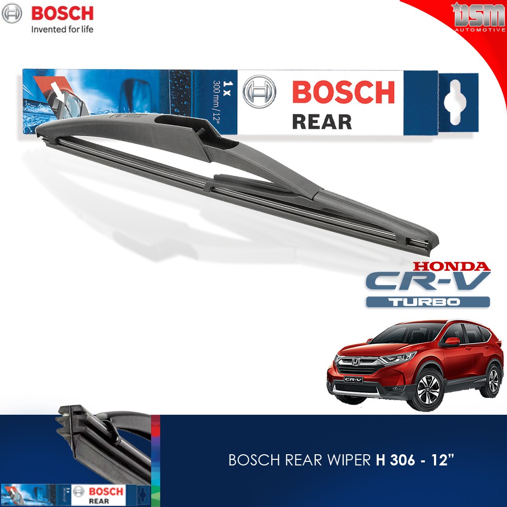 Bosch Rear Wiper / Wiper Belakang Honda All New CRV Turbo - 12 Inch / Bosch Original / DSM