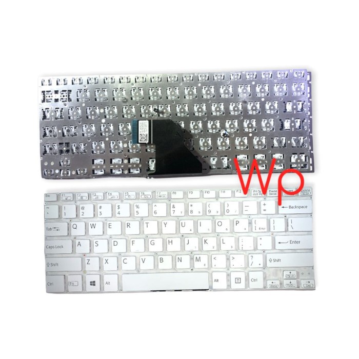 Keyboard Sony Vaio SVF-14 SVF14 SVF14E SVF14A VF142 SVF142 VF143 Putih